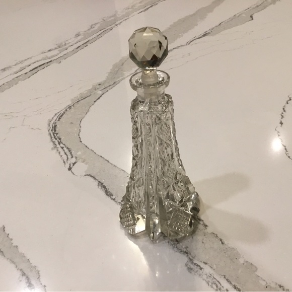 Vintage European Crystals Bottle - Picture 2 of 10